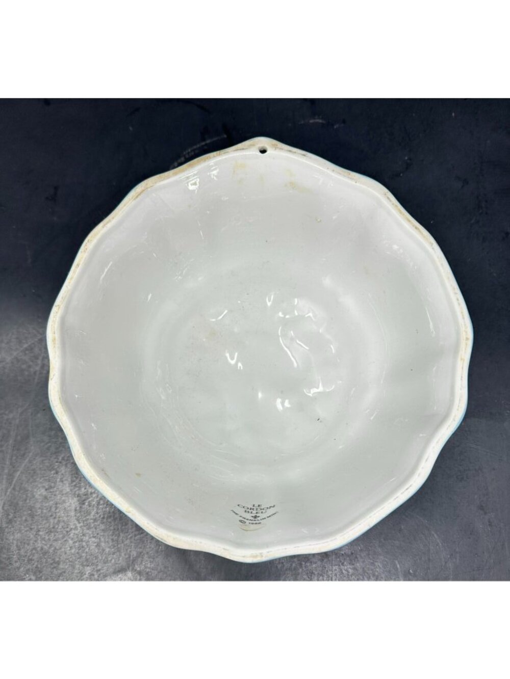 LE CORDON BLEU LEMONS Porcelain Mould Wall Decor Kitchen Home Franklin Mint - Picture 6 of 7